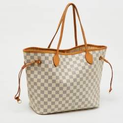 Louis Vuitton Damier Azur Canvas Neverfull MM Bag