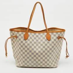 Louis Vuitton Damier Azur Canvas Neverfull MM Bag