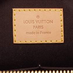 Pre Owned Louis Vuitton Amarante Monogram Vernis Alma PM Bag