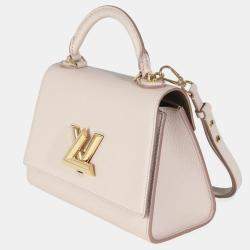 Louis Vuitton Greige Taurillon Twist One Handle PM bag