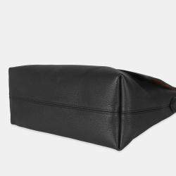 Louis Vuitton Black Grained Calf Leather Low Key Messenger bag