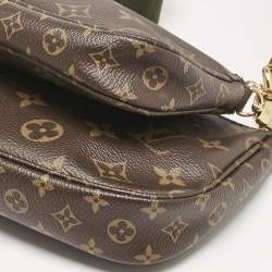 Louis Vuitton Khaki Monogram Canvas Multi Pochette Accessories Bag