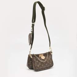 Louis Vuitton Khaki Monogram Canvas Multi Pochette Accessories Bag
