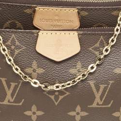 Louis Vuitton Khaki Monogram Canvas Multi Pochette Accessories Bag