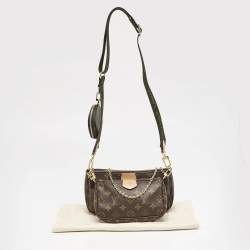Louis Vuitton Khaki Monogram Canvas Multi Pochette Accessories Bag