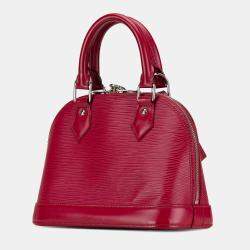Louis Vuitton Red Epi Alma BB