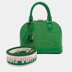 Louis Vuitton Green Epi Leather Alma BB bag