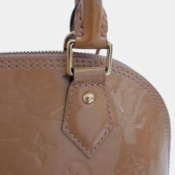 Louis Vuitton Brown Patent Leather Vernis Alma bag