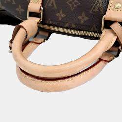 Louis Vuitton Brown Canvas Monogram Bandouliere Keepall 50 bag