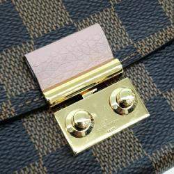 Louis Vuitton Brown PVC Croisette Chain Wallet
