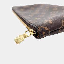 Louis Vuitton Brown PVC Monogram Etuille Voyage PM bag