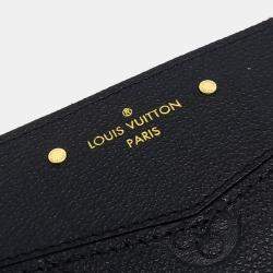 مملوكة مسبقًا Louis Vuitton Black Leather Empreinte Daily Clutch