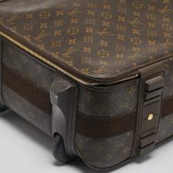 Louis Vuitton Monogram Canvas Business Pegase Legere 55 Luggage