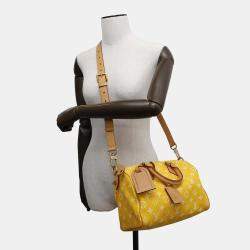 Louis Vuitton Yellow Speedy Bandouliere 25 Shoulder Bag