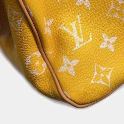 Louis Vuitton Yellow Speedy Bandouliere 25 Shoulder Bag