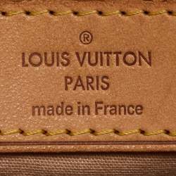 Louis Vuitton Blanc Corail Monogram Vernis Brea GM Bag
