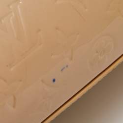 Louis Vuitton Blanc Corail Monogram Vernis Brea GM Bag