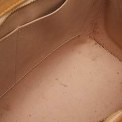 Louis Vuitton Blanc Corail Monogram Vernis Brea GM Bag
