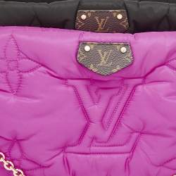 Louis Vuitton Black/Magenta Monogram Econyl Pillow Maxi Multi Pochette Accessories