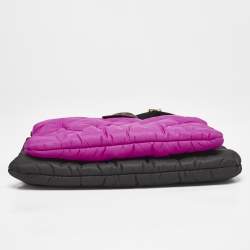 Louis Vuitton Black/Magenta Monogram Econyl Pillow Maxi Multi Pochette Accessories
