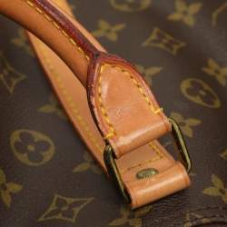 Pre Owned Louis Vuitton Monogram Canvas and Leather Keepall 60 Bag