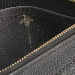 Pre Owned Louis Vuitton Black Monogram Empreinte Leather Daily Pouch