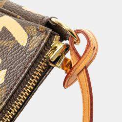Louis Vuitton Brown Stephen Sprouse Monogram Graffiti Pochette Accessoires