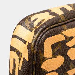 Louis Vuitton Brown Stephen Sprouse Monogram Graffiti Pochette Accessoires