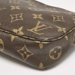 Pre Owned Louis Vuitton Monogram Canvas Pochette Accessories