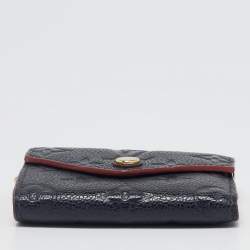 Louis Vuitton Blue Infini Monogram Empreinte Victorine Wallet