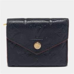 Louis Vuitton Blue Infini Monogram Empreinte Victorine Wallet