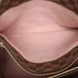 Louis Vuitton Damier Ebene Canvas and Leather Normandy Bag