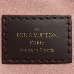 Louis Vuitton Damier Ebene Canvas and Leather Normandy Bag