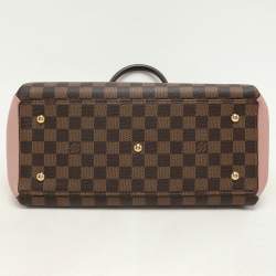 Louis Vuitton Damier Ebene Canvas and Leather Normandy Bag