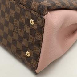 Louis Vuitton Damier Ebene Canvas and Leather Normandy Bag