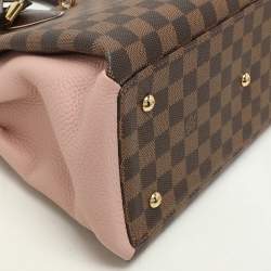 Louis Vuitton Damier Ebene Canvas and Leather Normandy Bag