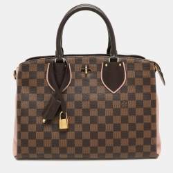 Louis Vuitton Damier Ebene Canvas and Leather Normandy Bag