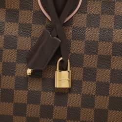 Louis Vuitton Damier Ebene Canvas and Leather Normandy Bag