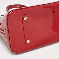 Louis Vuitton Pomme D’amour Monogram Vernis Alma GM Bag