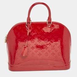 Louis Vuitton Pomme D’amour Monogram Vernis Alma GM Bag