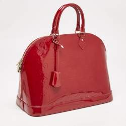 Louis Vuitton Pomme D’amour Monogram Vernis Alma GM Bag