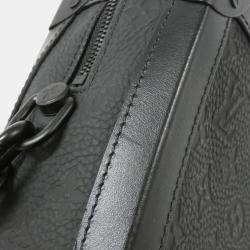 Louis Vuitton Black Taurillon Monogram Soft Trunk Shoulder Bag