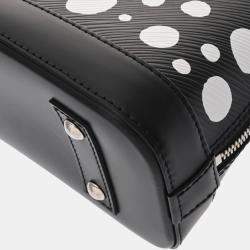 Louis Vuitton Black Leather Epi Yayoi Kusama Alma Shoulder Bag
