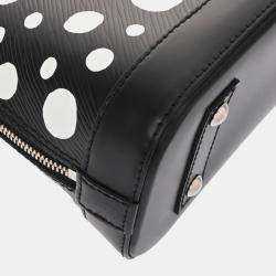 Louis Vuitton Black Leather Epi Yayoi Kusama Alma Shoulder Bag
