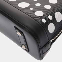Louis Vuitton Black Leather Epi Yayoi Kusama Alma Shoulder Bag