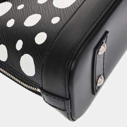 Louis Vuitton Black Leather Epi Yayoi Kusama Alma Shoulder Bag