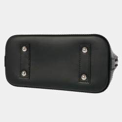 Louis Vuitton Black Leather Epi Yayoi Kusama Alma Shoulder Bag