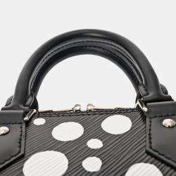 Louis Vuitton Black Leather Epi Yayoi Kusama Alma Shoulder Bag