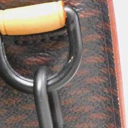 Pre Owned Louis Vuitton Nigo Giant Damier Ebene Monogram Canvas Tote Bag