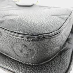 Pre Owned Louis Vuitton Black Monogram Empreinte Leather Multi Pochette Accessoires Shoulder Bag